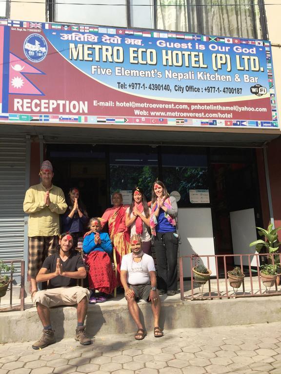 Metro Eco Hotel Katmandú Exterior foto